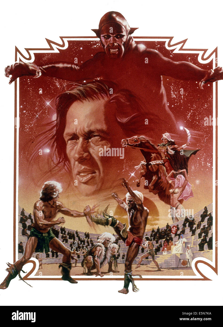CIRCLE OF IRON, David Carradine, 1978, (c) AVCO Embassy Pictures/ Courtesy: Everett Collection Stock Photo