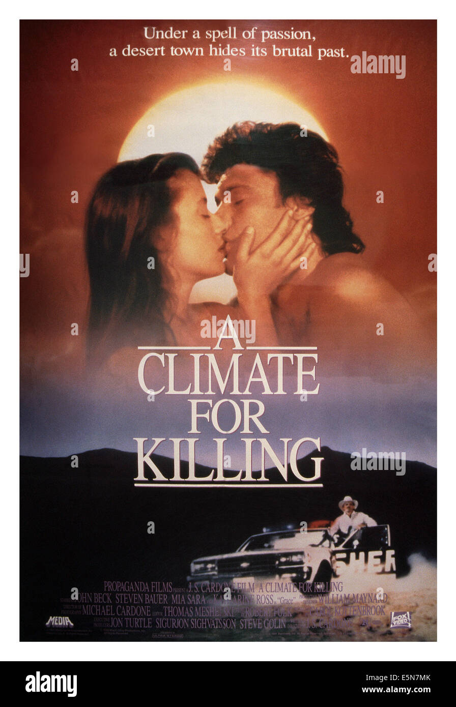 A CLIMATE FOR KILLING, top from left: Mia Sara, Steven Bauer, John Beck (bottom), 1991, TM & Copyright © 20th Century Fox Film Stock Photo