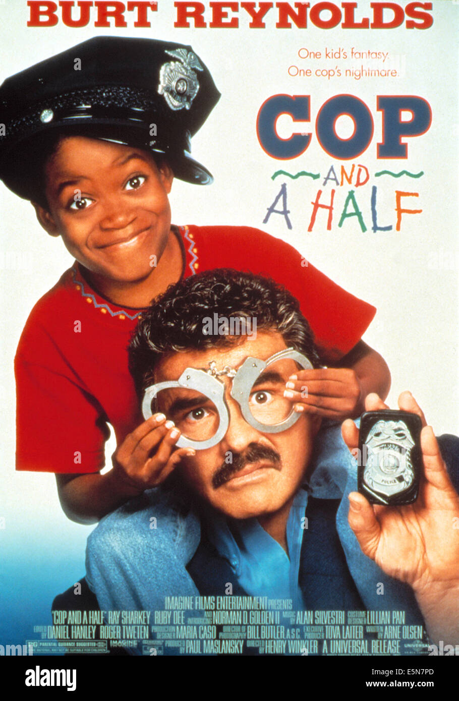 COP & 1/2, Norman D. Golden II, Burt Reynolds, 1993, (c)Universal