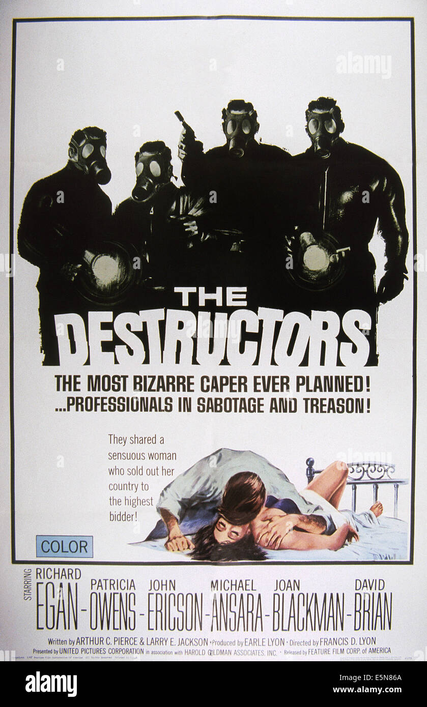 THE DESTRUCTORS, U.S. poster, 1968 Stock Photo