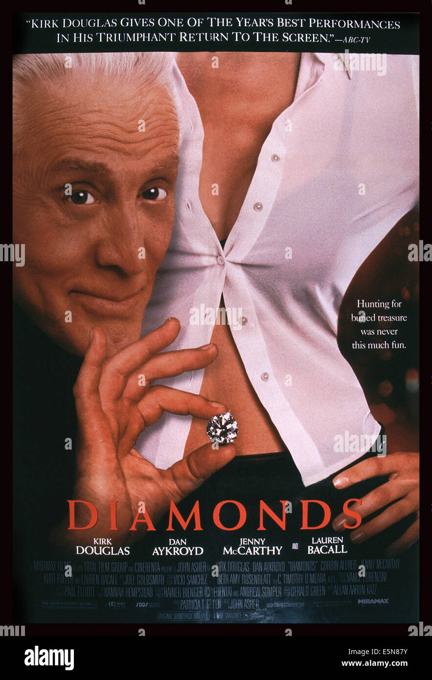 Diamonds u s poster kirk douglas hi-res stock photography and images