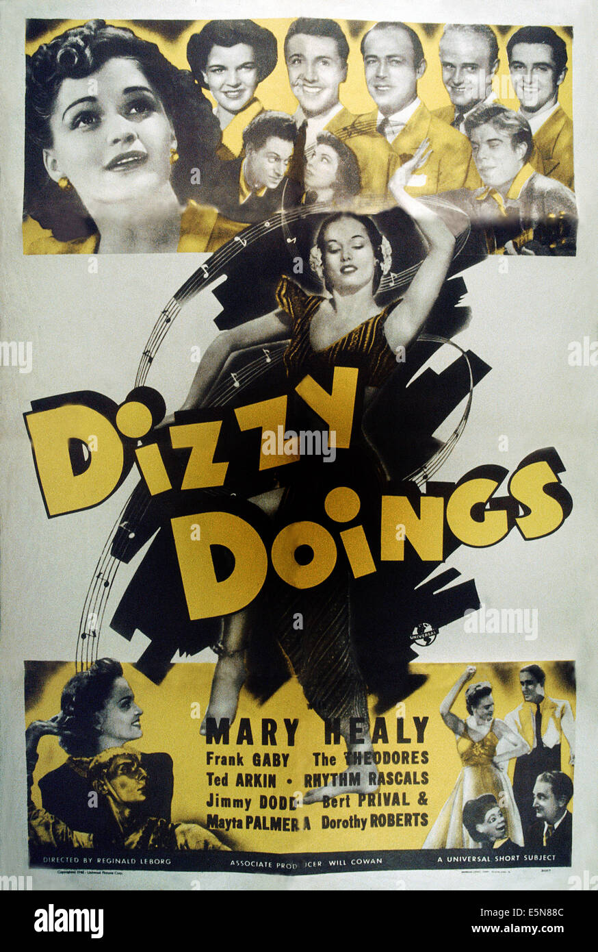 DIZZY DOINGS, Mary Healy (top left), 1941 Stock Photo