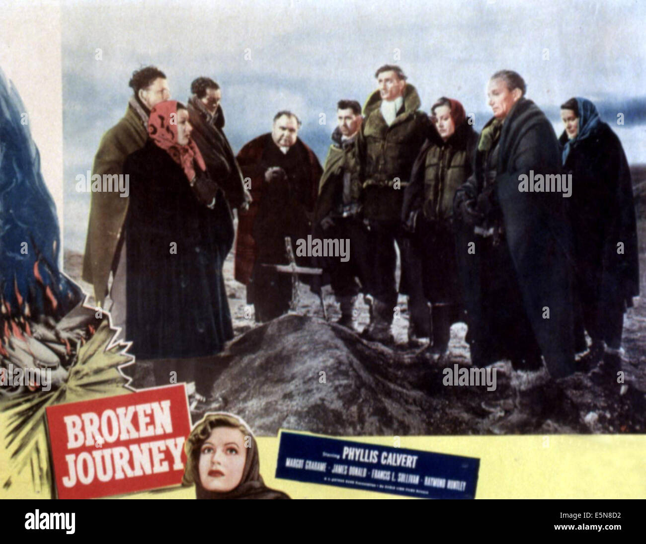 BROKEN JOURNEY, Phyllis Calvert, 1948 Stock Photo Alamy