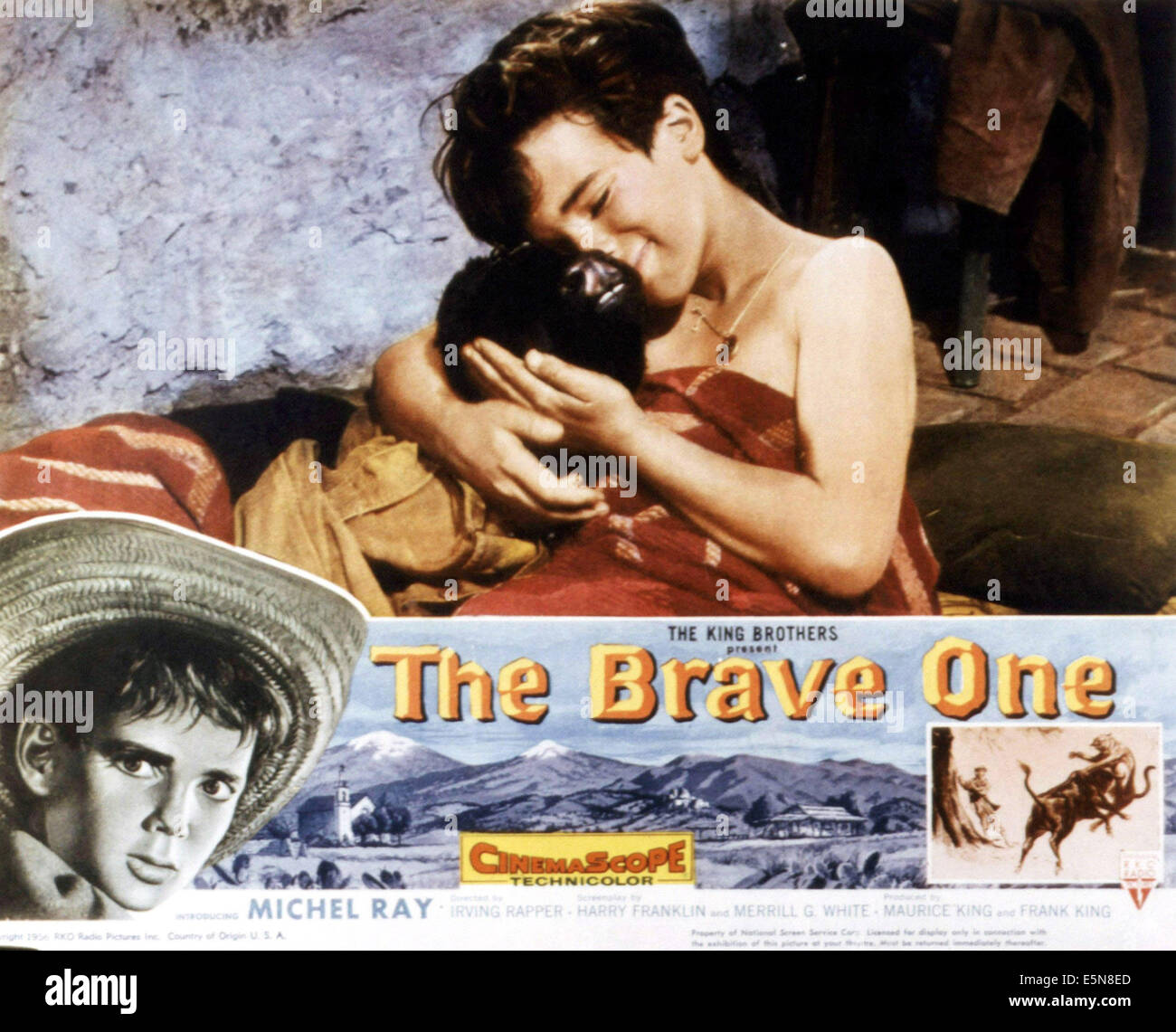 THE BRAVE ONE, Michel Ray, 1957 Stock Photo - Alamy