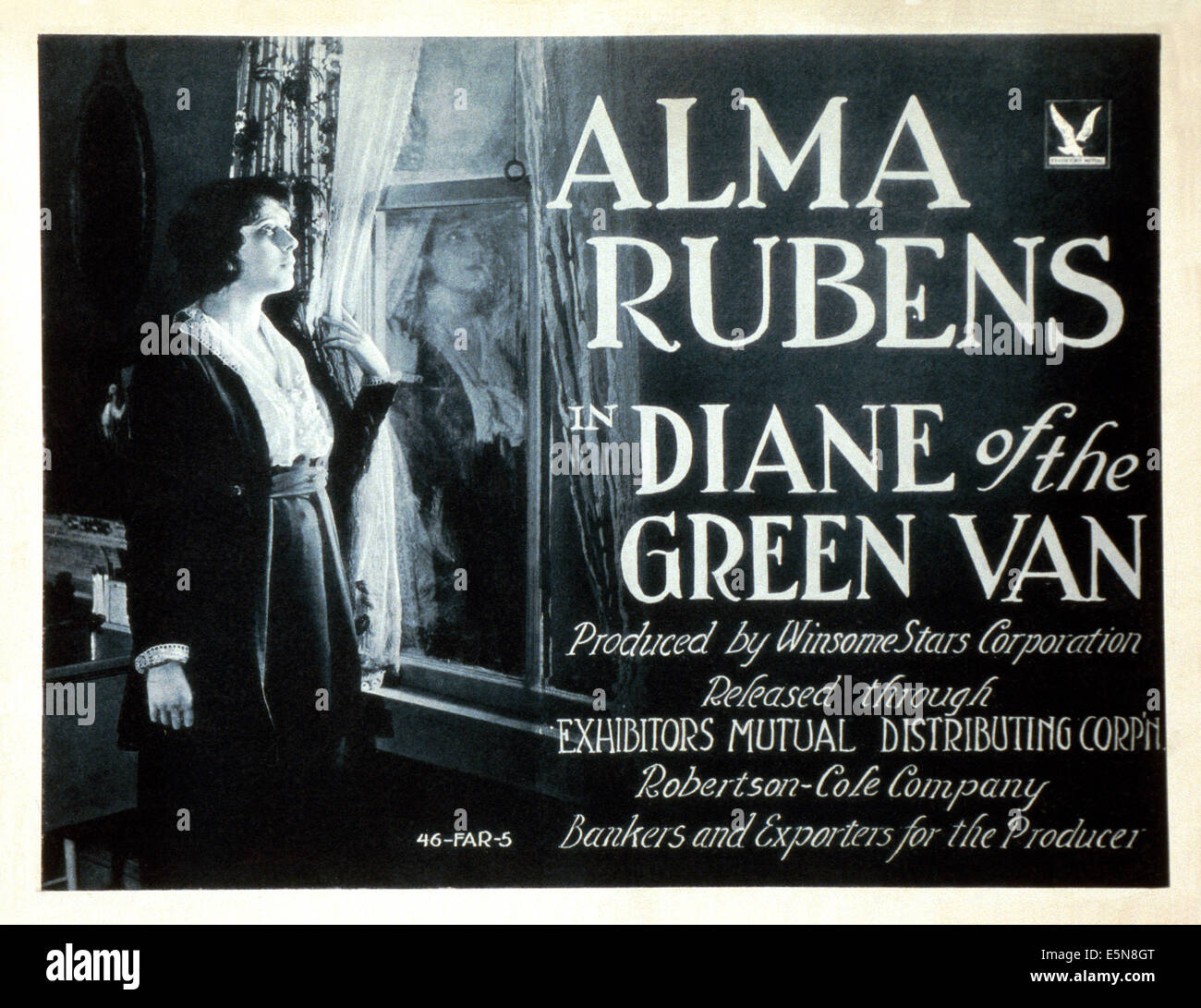 DIANE OF THE GREEN VAN, Alma Reubens, 1919 Stock Photo