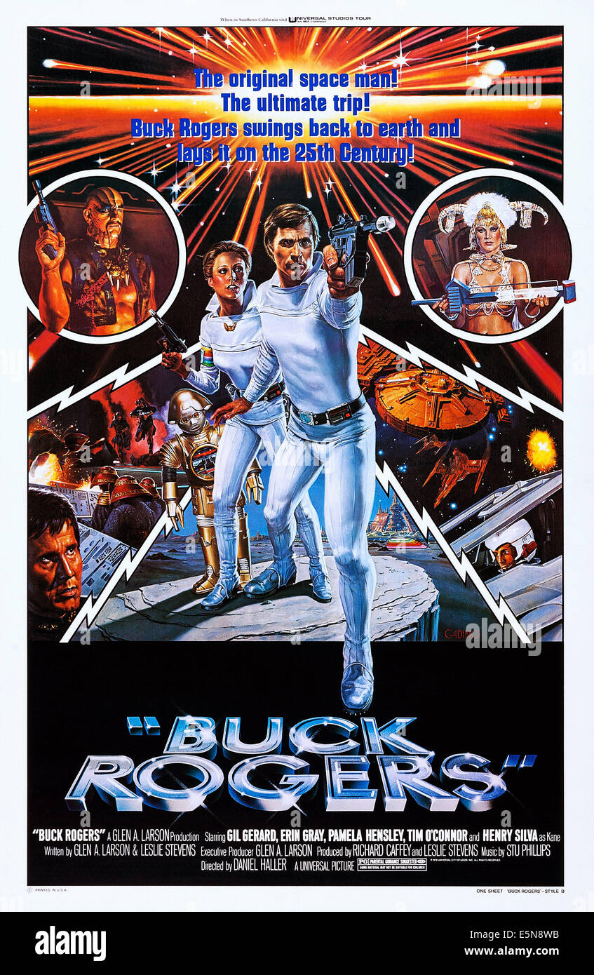 BUCK ROGERS IN THE 25TH CENTURY, US poster art, Erin Gray, Gil Gerard