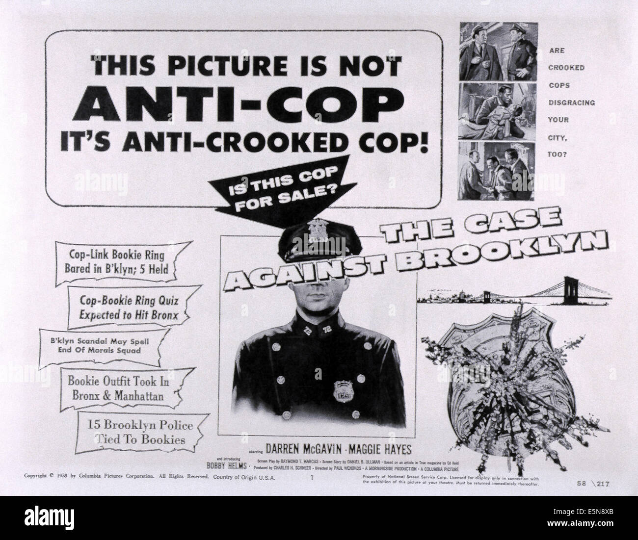 THE CASE AGAINST BROOKLYN, 1958 Stock Photo Alamy