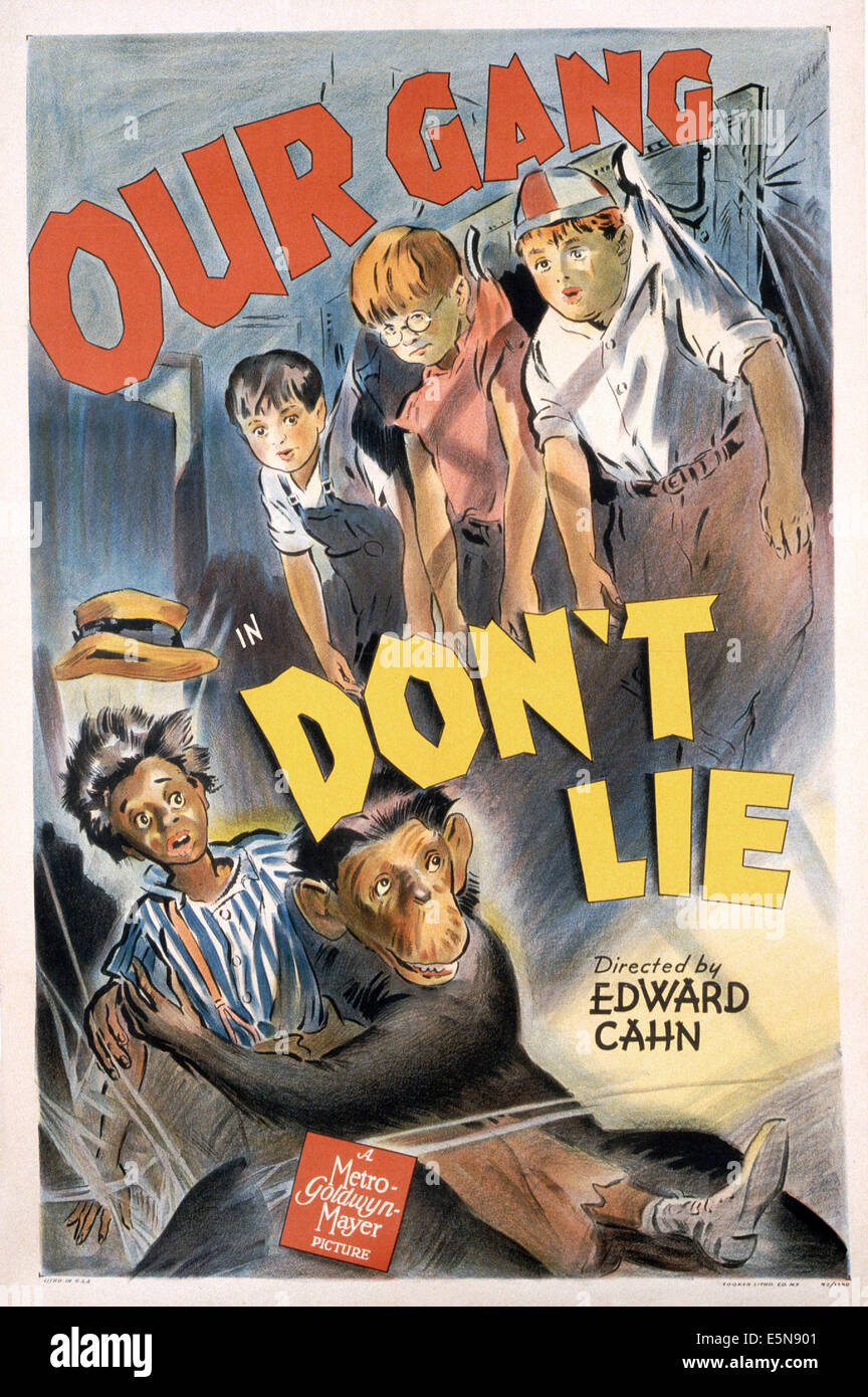 DON'T LIE, from left Billie 'Buckwheat' Thomas, Robert Blake, Billy