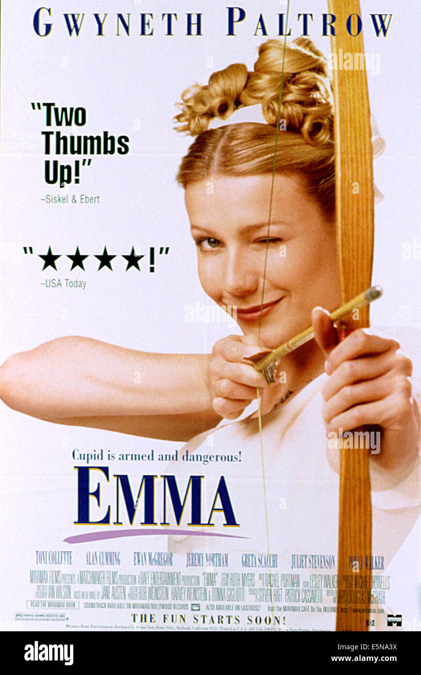 EMMA, Gwyneth Paltrow, 1996 Stock Photo