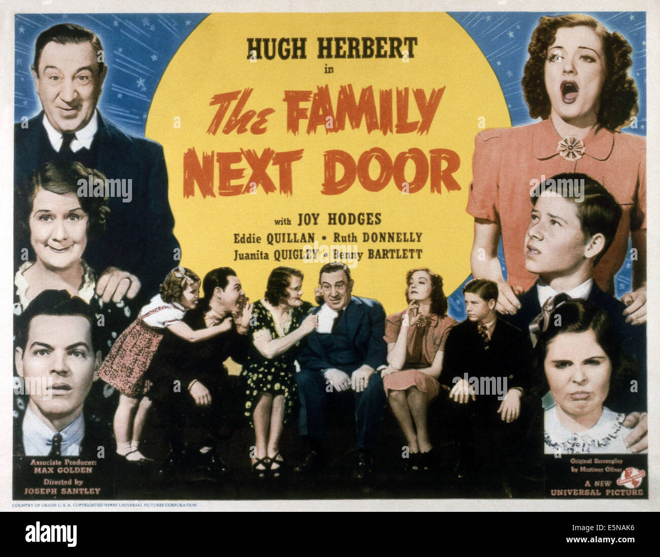 The Family Next Door Left From Top Hugh Herbert Ruth
