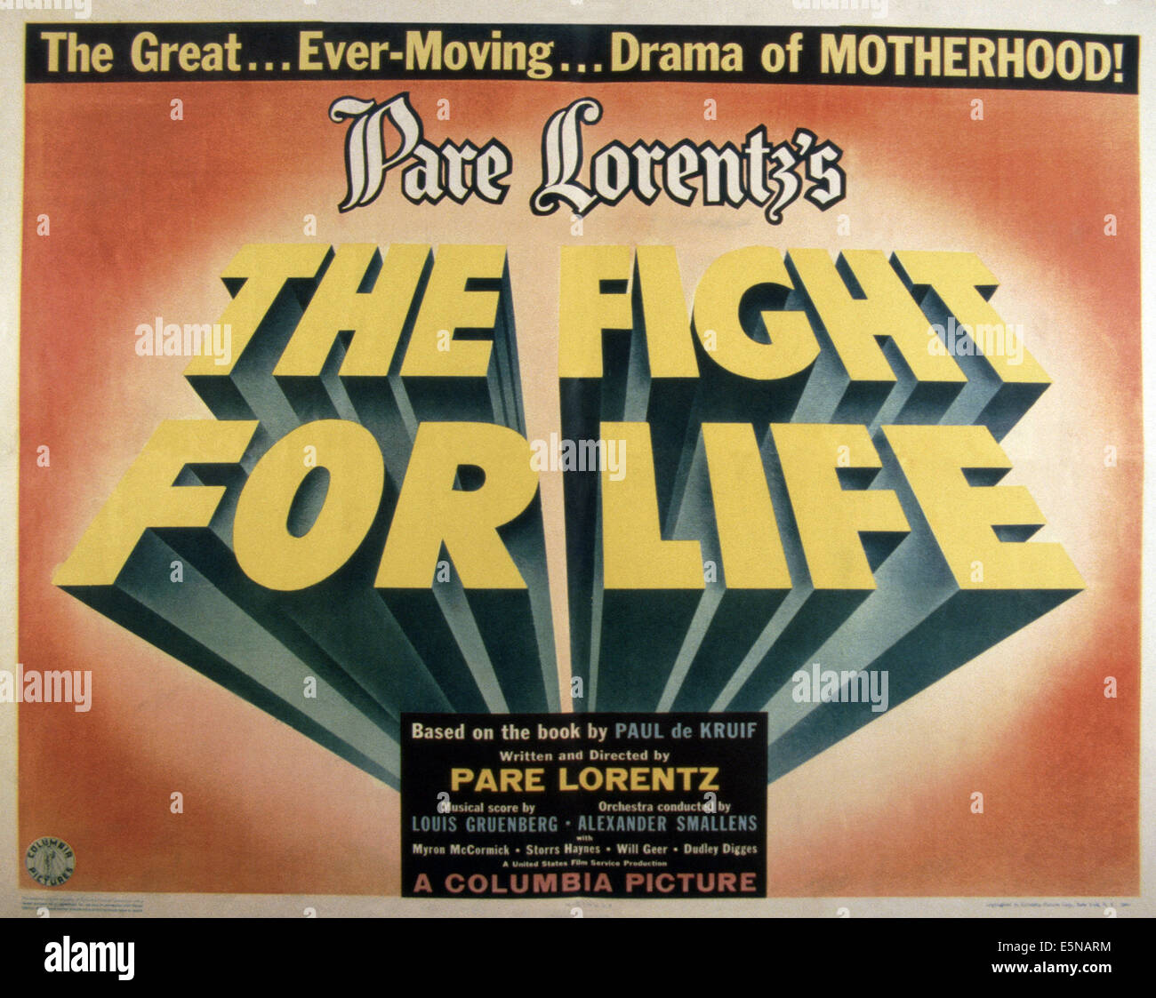 THE FIGHT FOR LIFE, 1940 Stock Photo Alamy