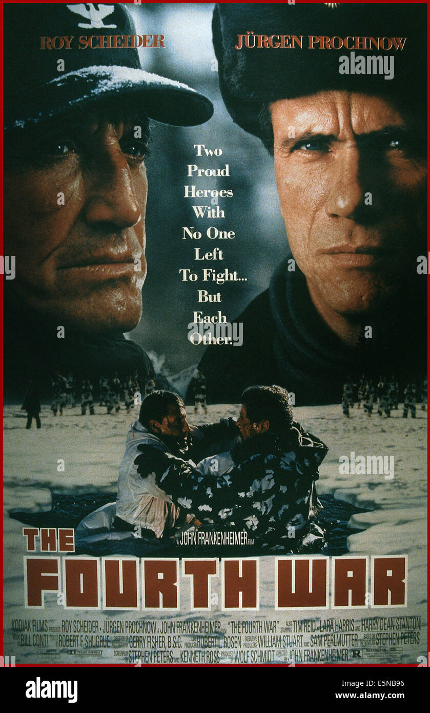 THE FOURTH WAR, top from left Roy Scheider, Jurgen Prochnow, 1990