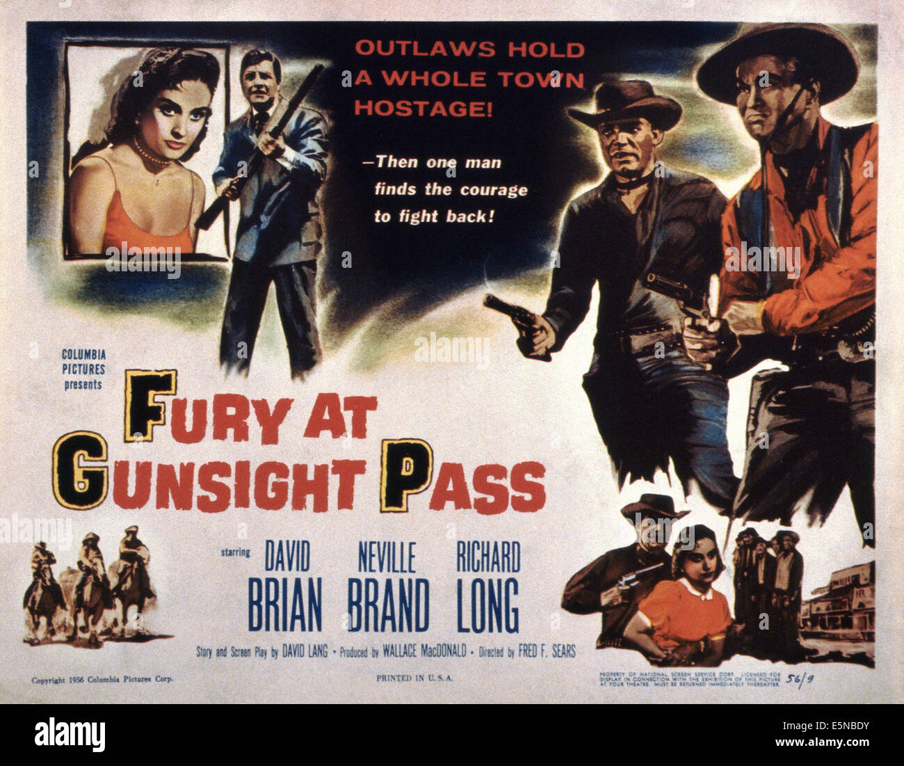 Fury at gunsight pass hires stock photography and images Alamy