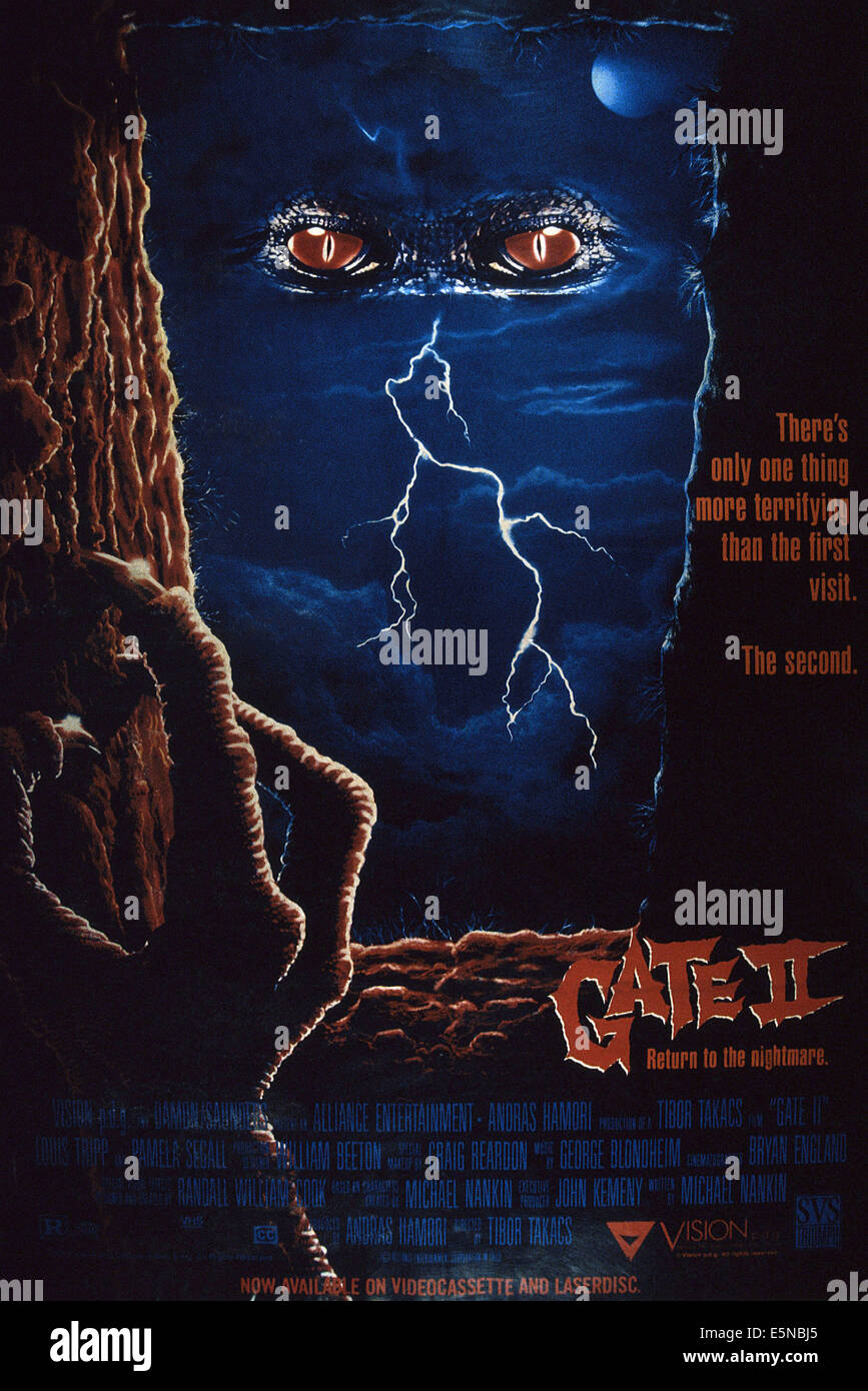 GATE II: THE TRESPASSERS, (aka GATE II: RETURN TO THE NIGHTMARE), 1990, © Triumph Releasing/courtesy Everett Collection Stock Photo