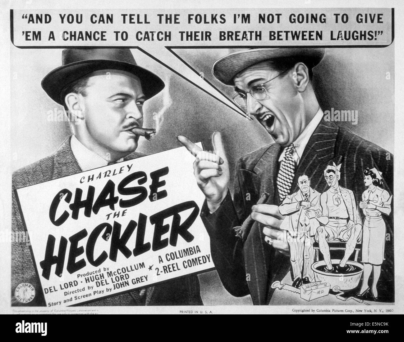 Charley chase Black and White Stock Photos & Images - Alamy