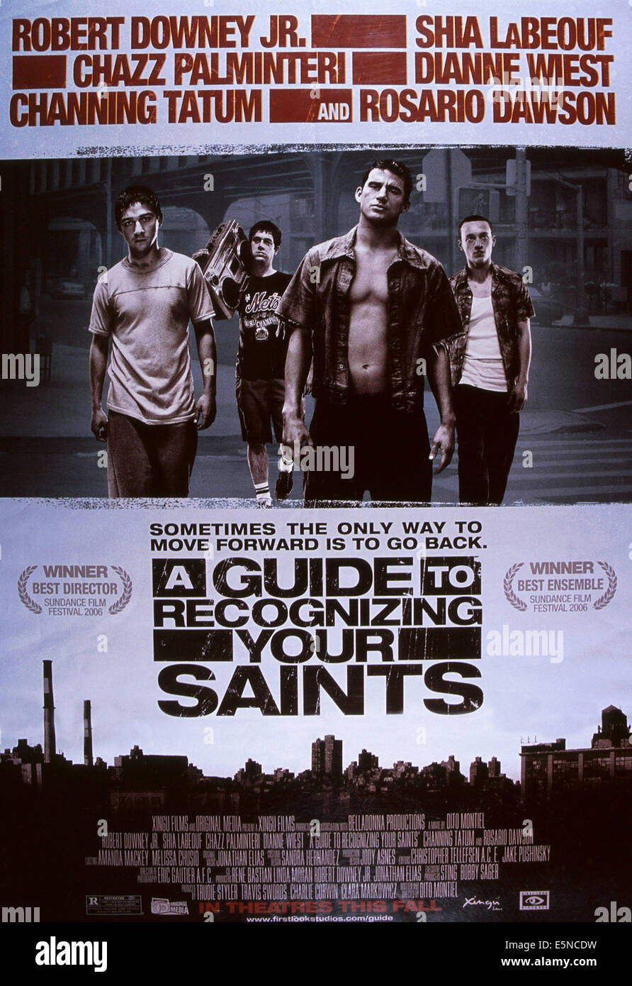 A GUIDE TO RECOGNIZING YOUR SAINTS, Channing Tatum (front), 2006, © First Look Pictures/courtesy Everett Collection Stock Photo