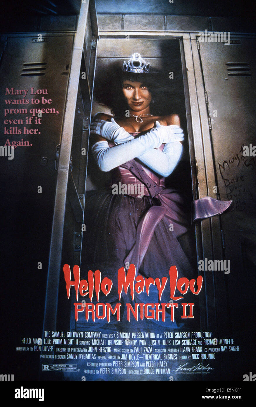 HELLO MARY LOU: PROM NIGHT II, Lisa Schrage, 1987, © Norstar  Releasing/courtesy Everett Collection Stock Photo - Alamy