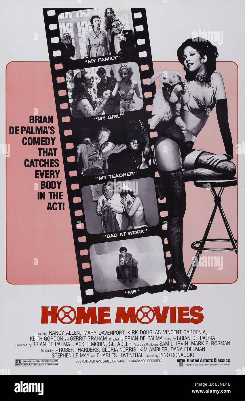 HOME MOVIES, Nancy Allen (right), 1980, © United Artists/courtesy Everett Collection Stock Photo