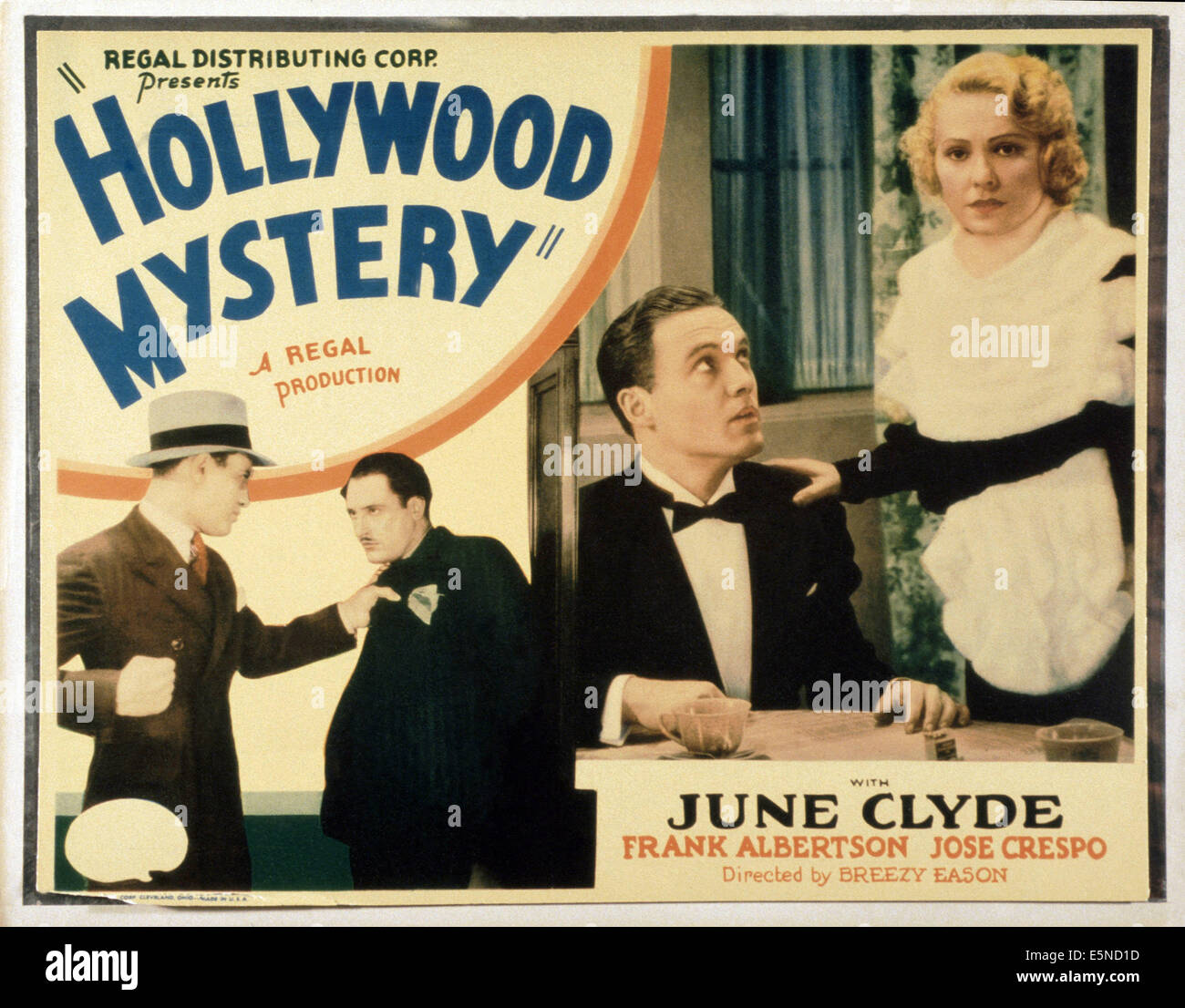 HOLLYWOOD MYSTERY, (aka HOLLYWOOD HOODLUM), from left: Jose Crespo ...