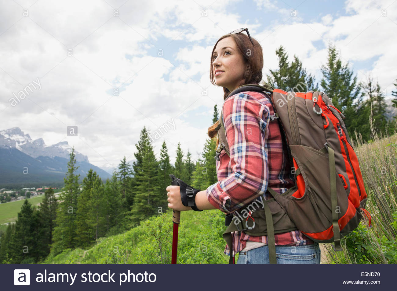 Hiking backpack hires stock photography and images Alamy