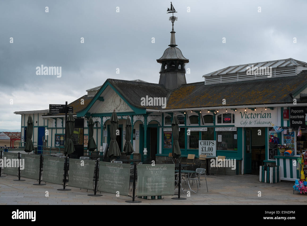Victorian café, Westonsupermare Stock Photo Alamy