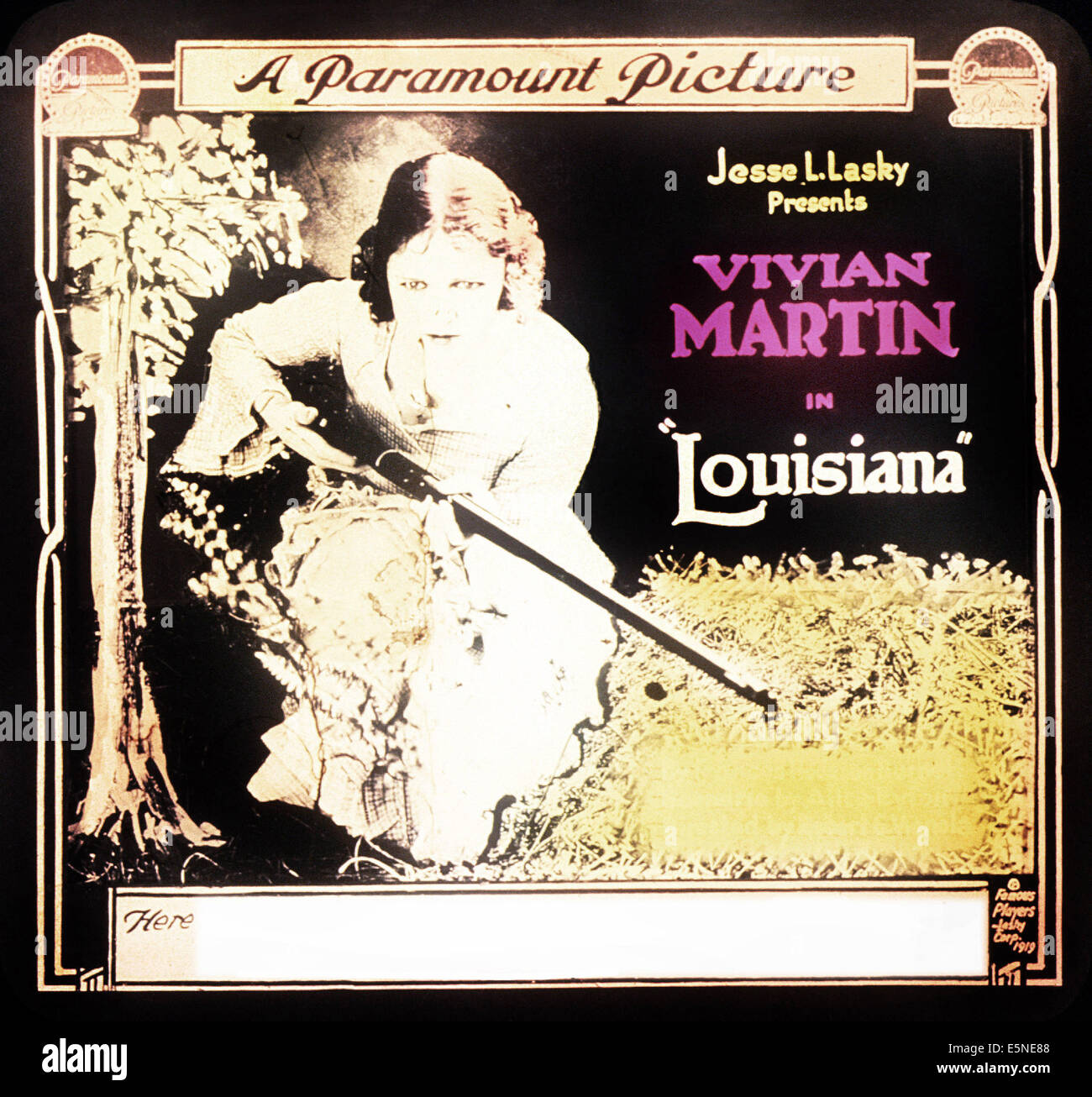 LOUISIANA, Vivian Martin, 1919 Stock Photo