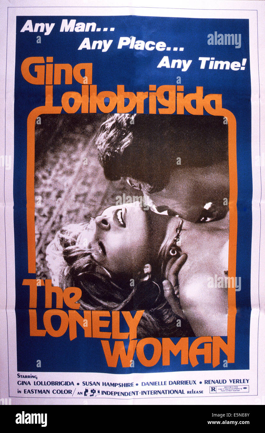 THE LONELY WOMAN, (aka NO ENCONTRE ROSAS PARA MI MADRE), poster, 1973 Stock Photo