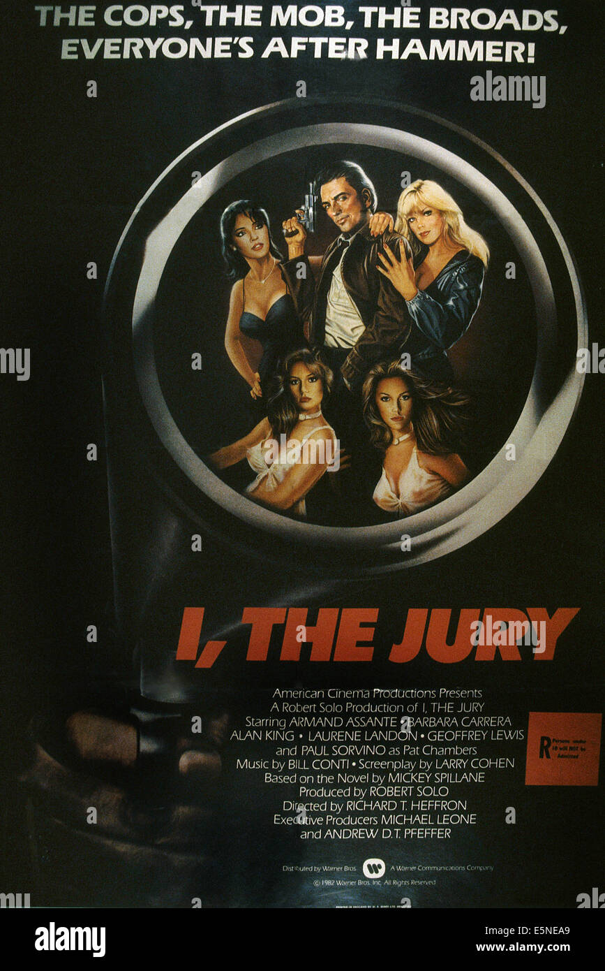 I, THE JURY, Armand Assante (gun), 1982, TM & Copyright © 20th Century Fox Film Corp./courtesy Everett Collection Stock Photo