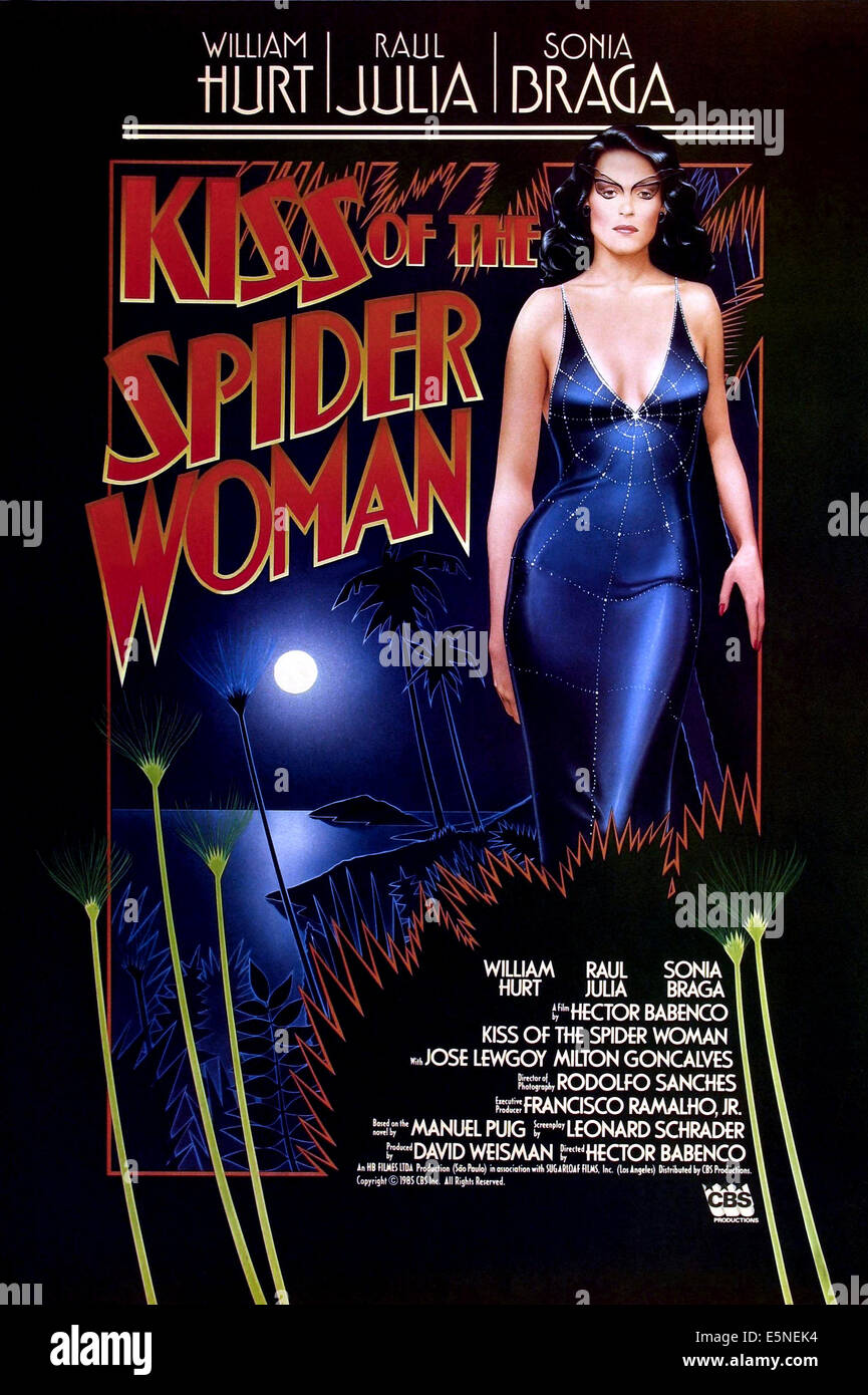 1985 Sonia Braga Kiss of the Spiderwoman 8x10 Photo