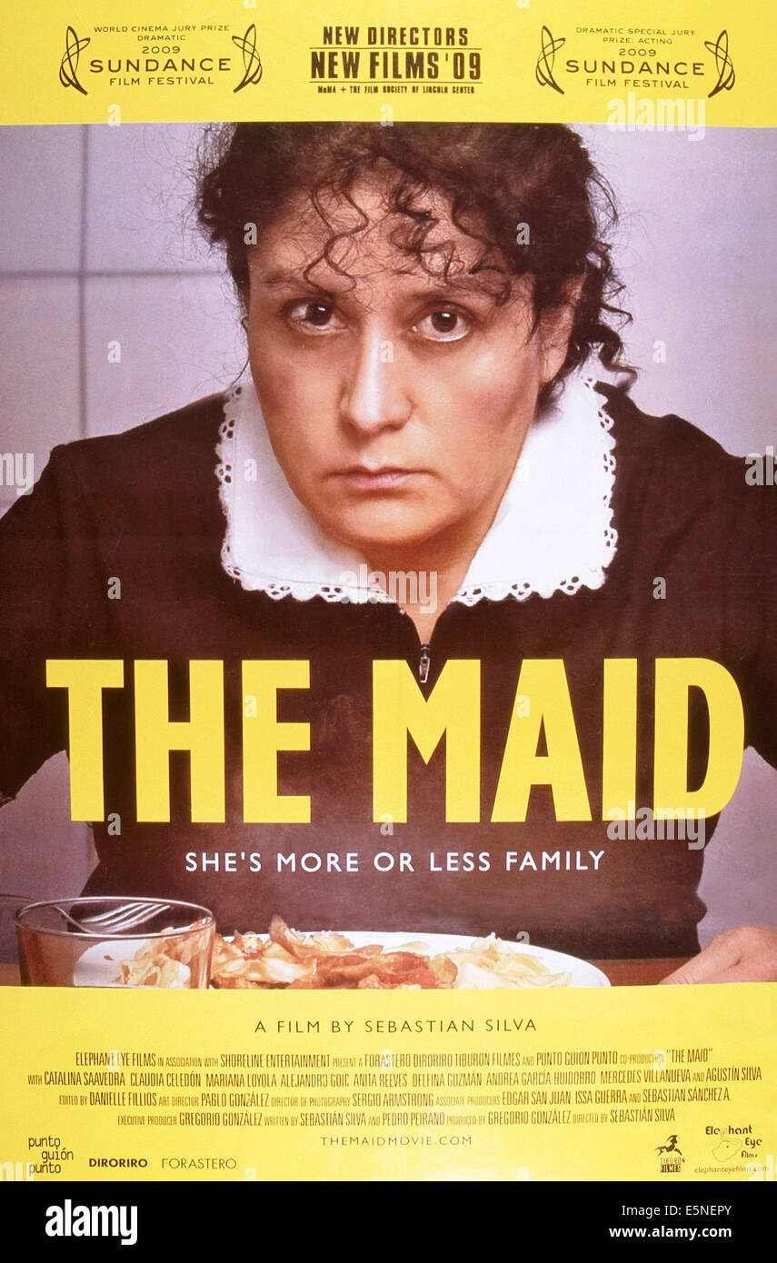 THE MAID, (aka LA NANA), poster, Catalina Saavedra, 2009. ©Elephant Eye