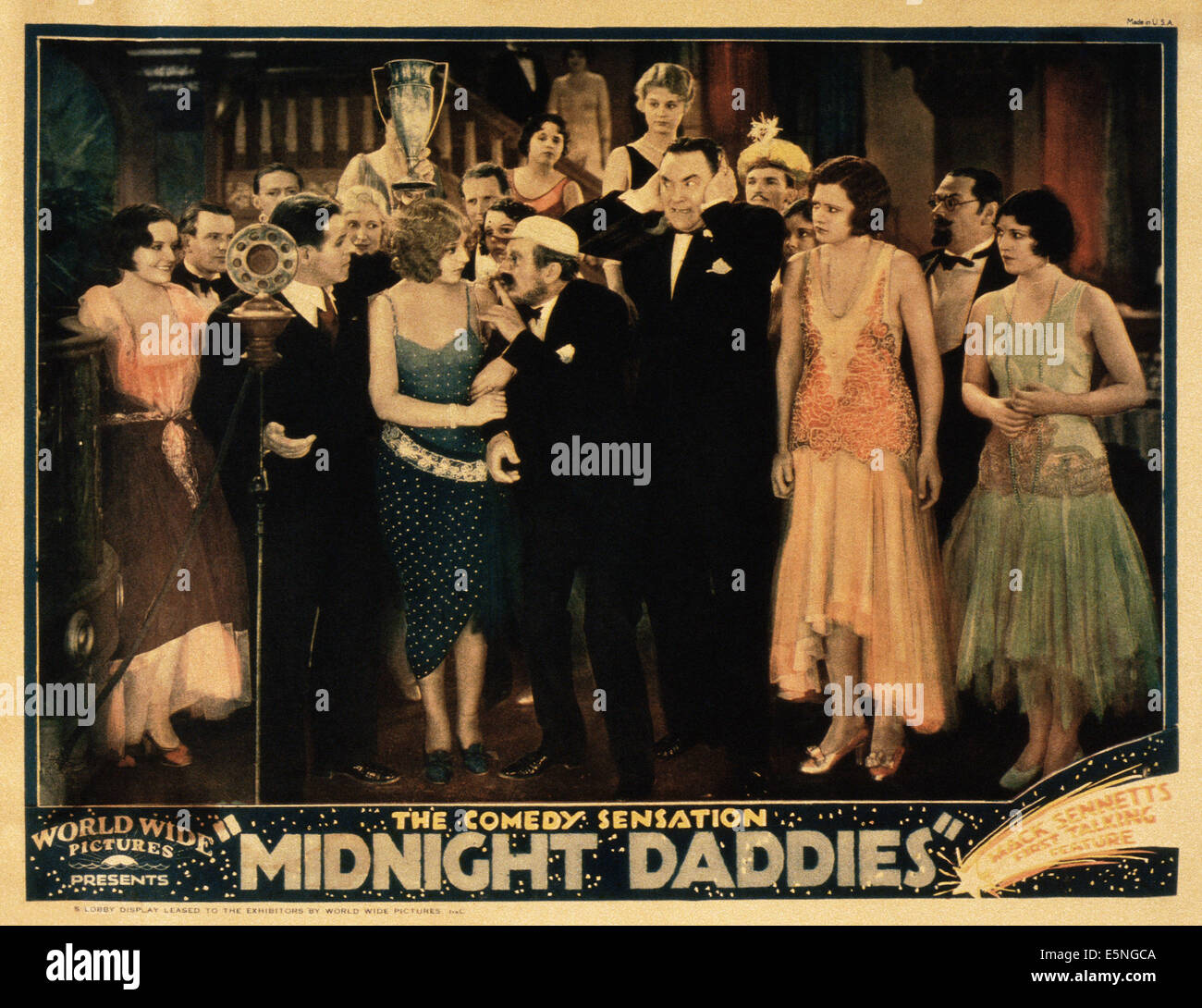 MIDNIGHT DADDIES, US lobbycard, 1930 Stock Photo