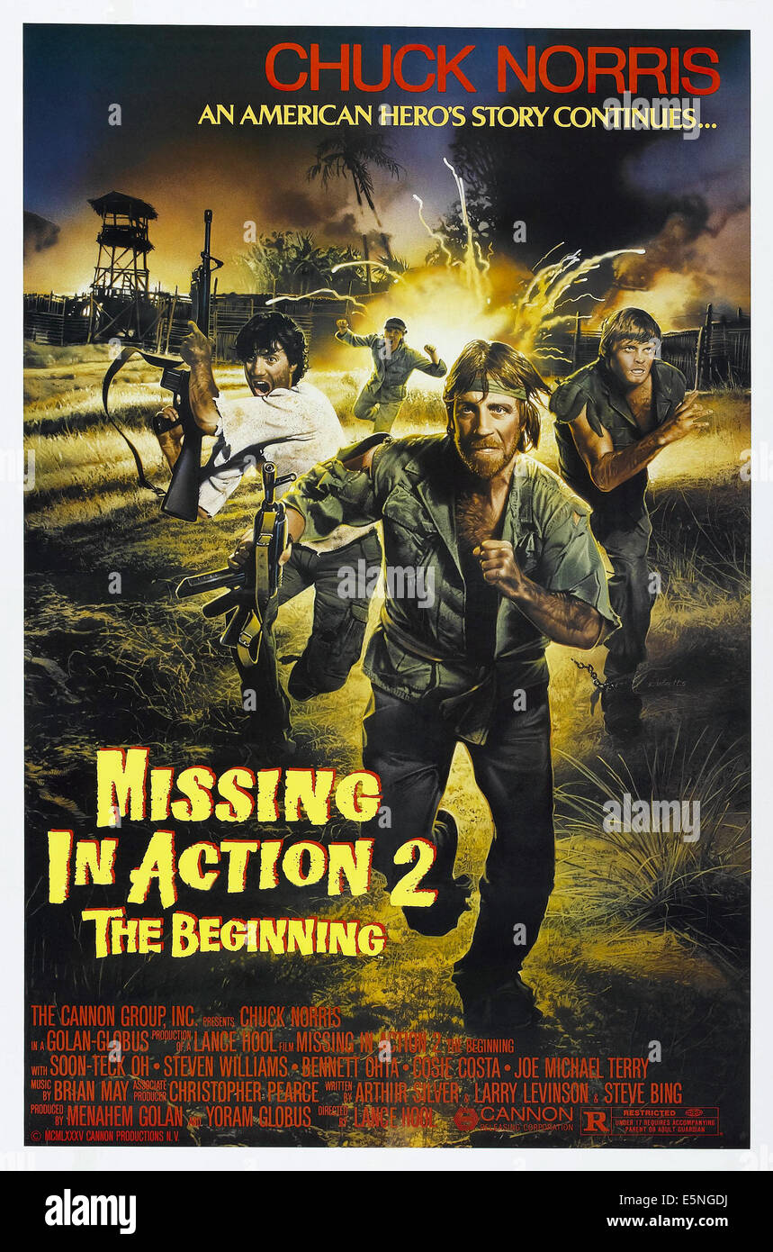 ACTOR POSTER Chuck Norris Missing in Action