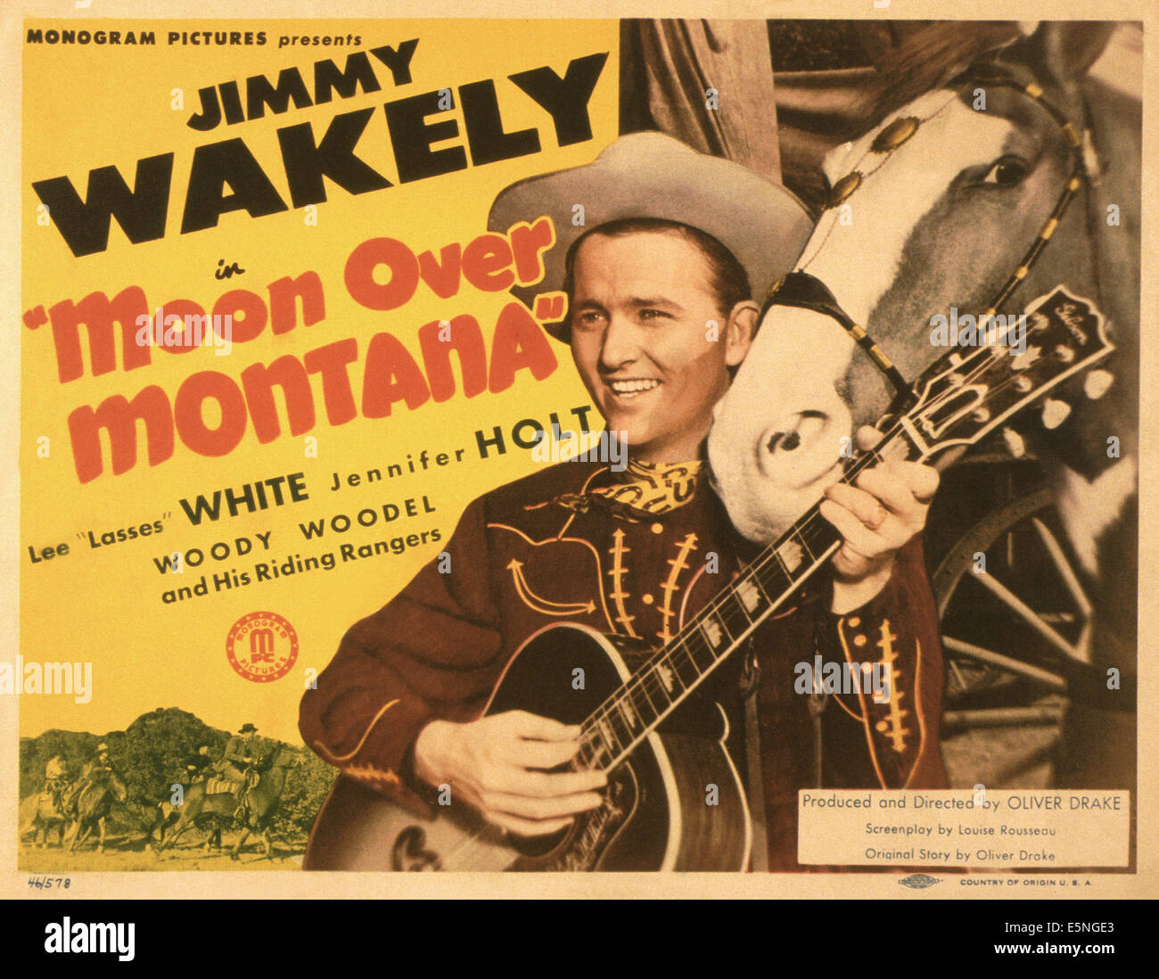 MOON OVER MONTANA, Jimmy Wakely, 1946 Stock Photo