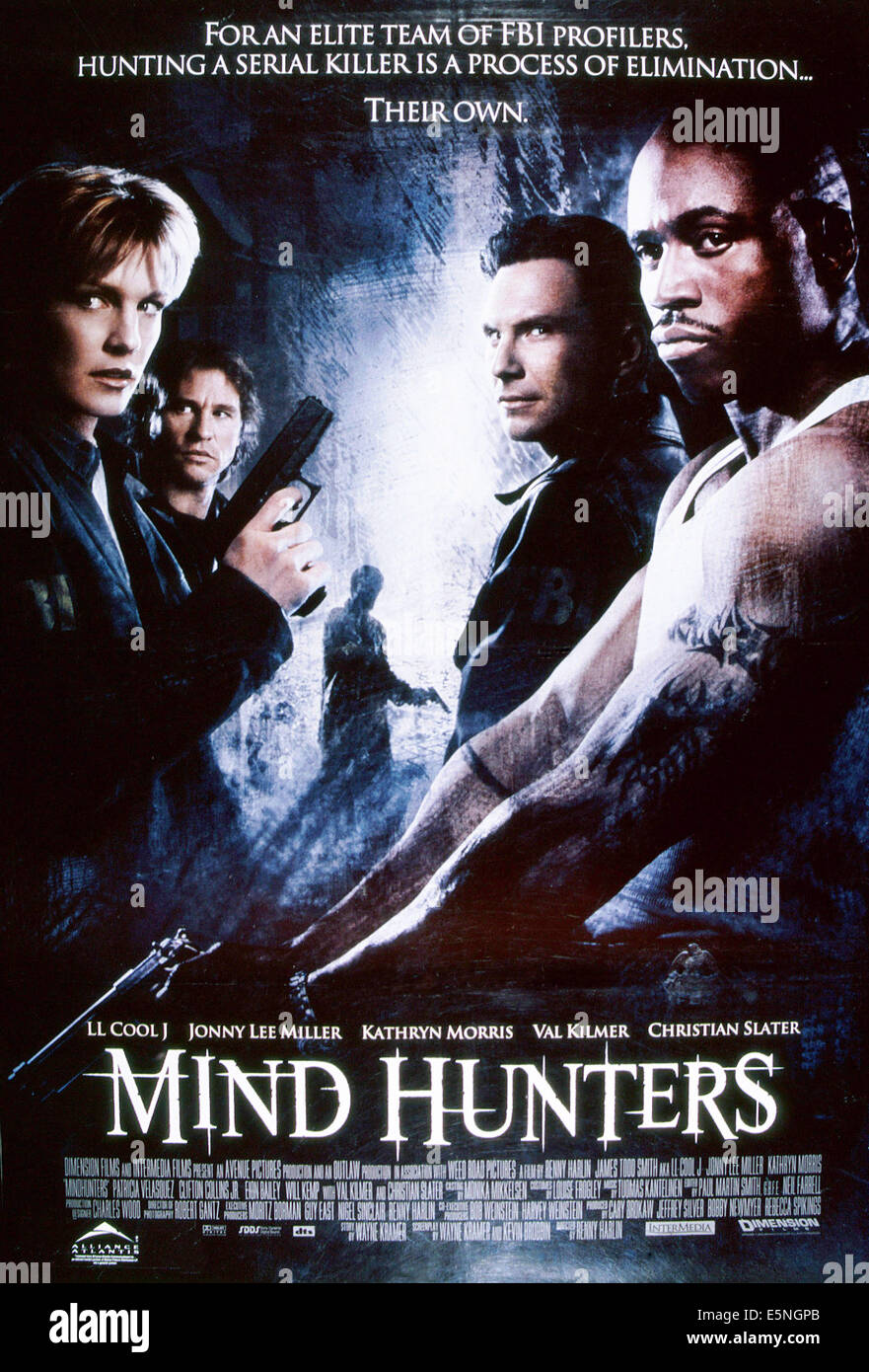 MINDHUNTERS, from left: Kathryn Morris, Jonny Lee Miller, Christian