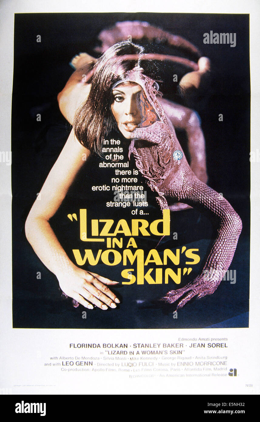 LIZARD IN A WOMAN'S SKIN, (aka UNA LUCERTOLA CON LA PELLE DI DONNA),  Florinda Bolkan, 1971 Stock Photo - Alamy