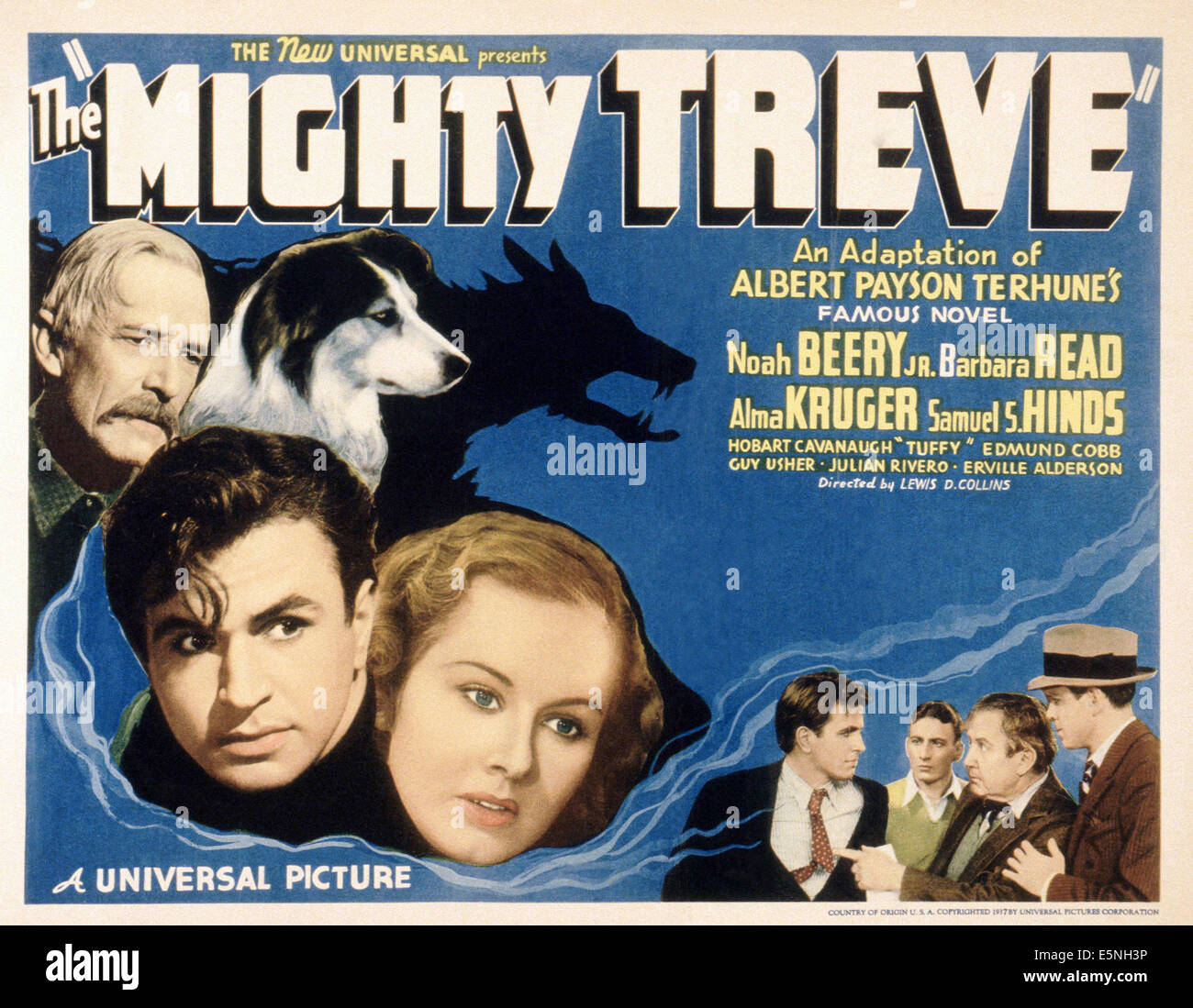 THE MIGHTY TREVE, from left: Samuel S. Hinds, Noah Beery Jr., Barbara ...