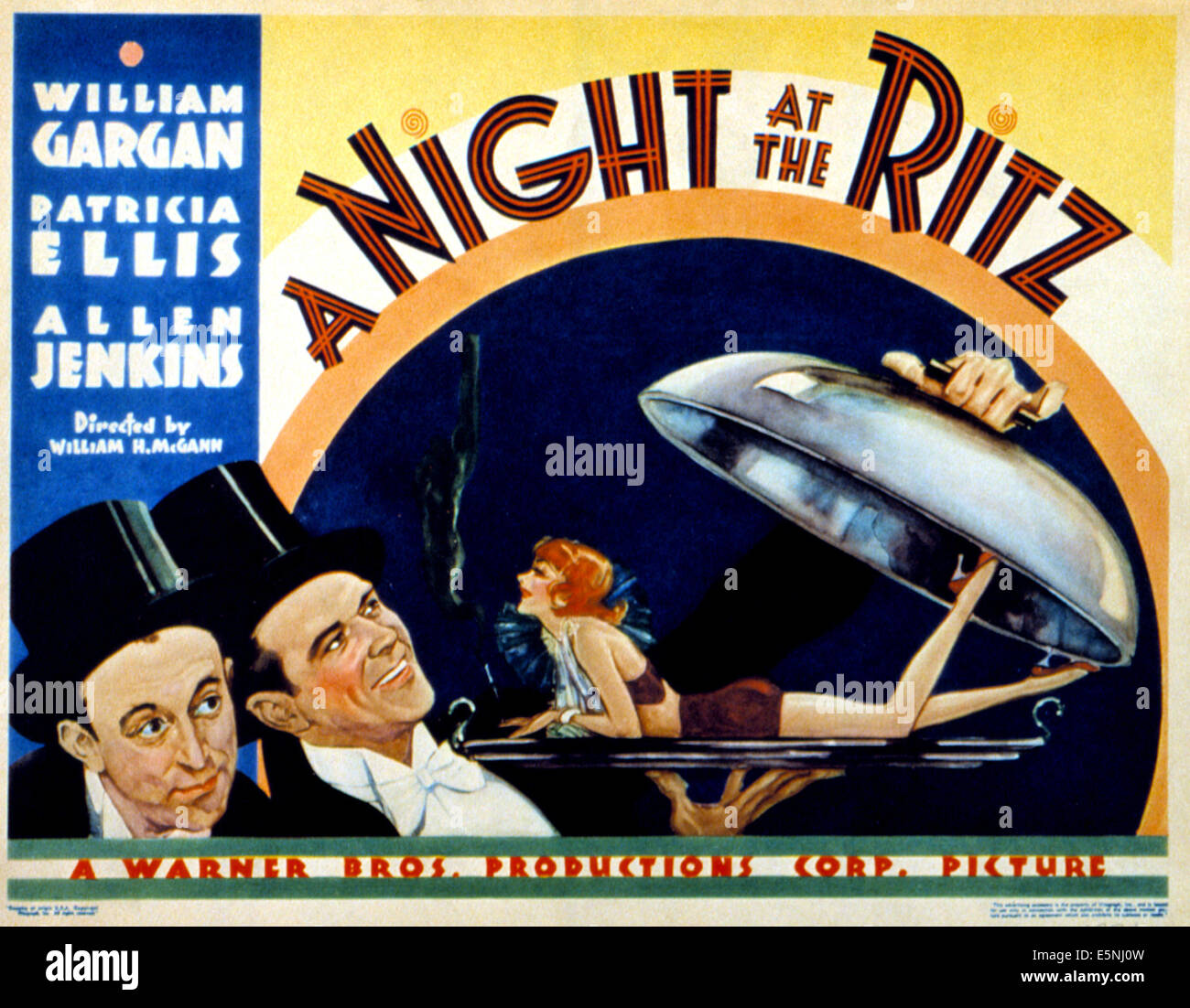 A NIGHT AT THE RITZ, William Gargan, 1935. Stock Photo