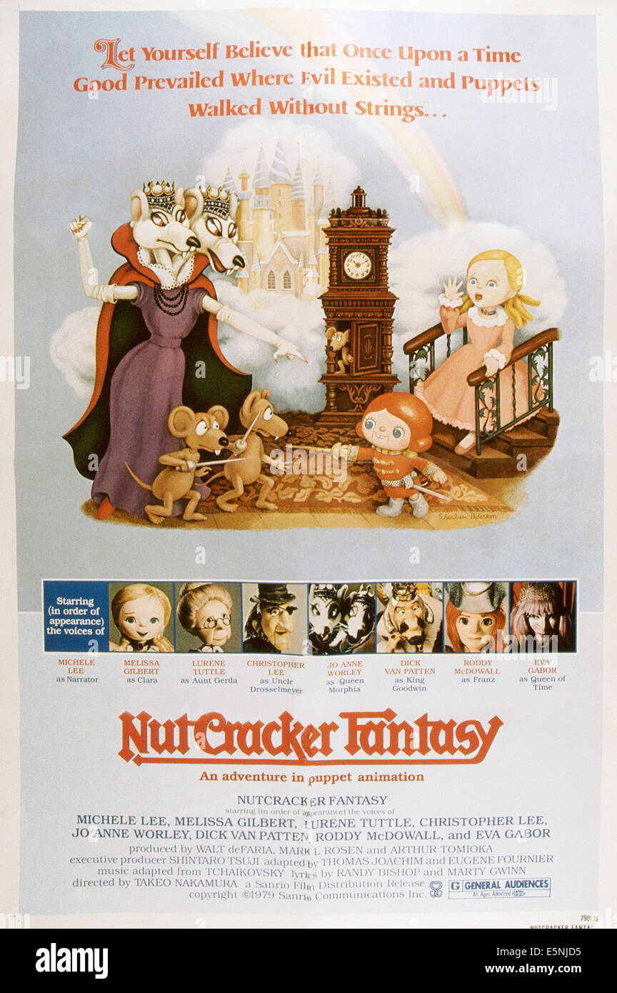NUTCRACKER FANTASY, US poster, 1979, © Sanrio Communications/courtesy