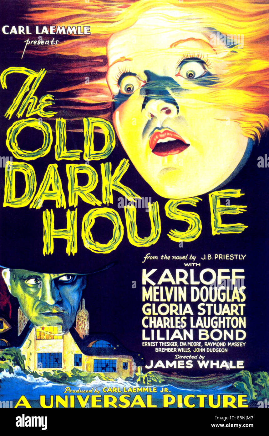 THE OLD DARK HOUSE, Gloria Stuart, 1932 Stock Photo