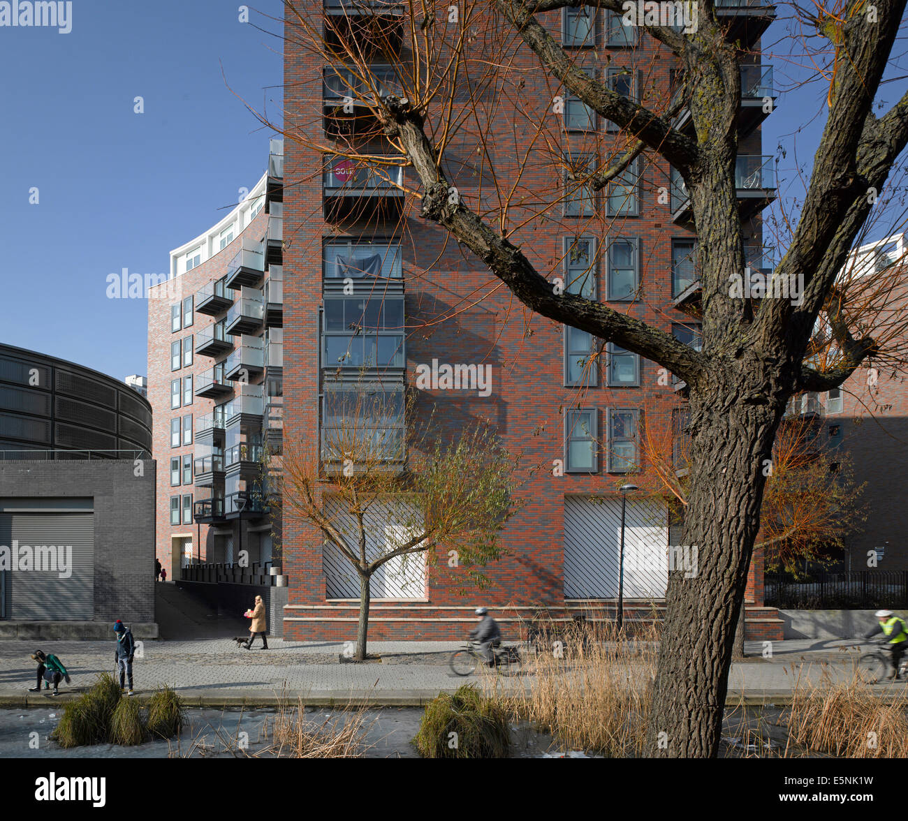 Canada Water Apartments, London Stock Photo Alamy