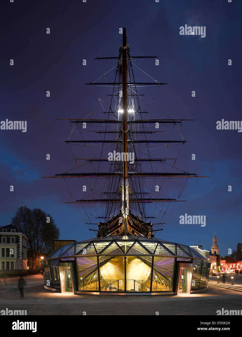 Cutty Sark, Greenwich. Refurbished 2012. Stock Photo