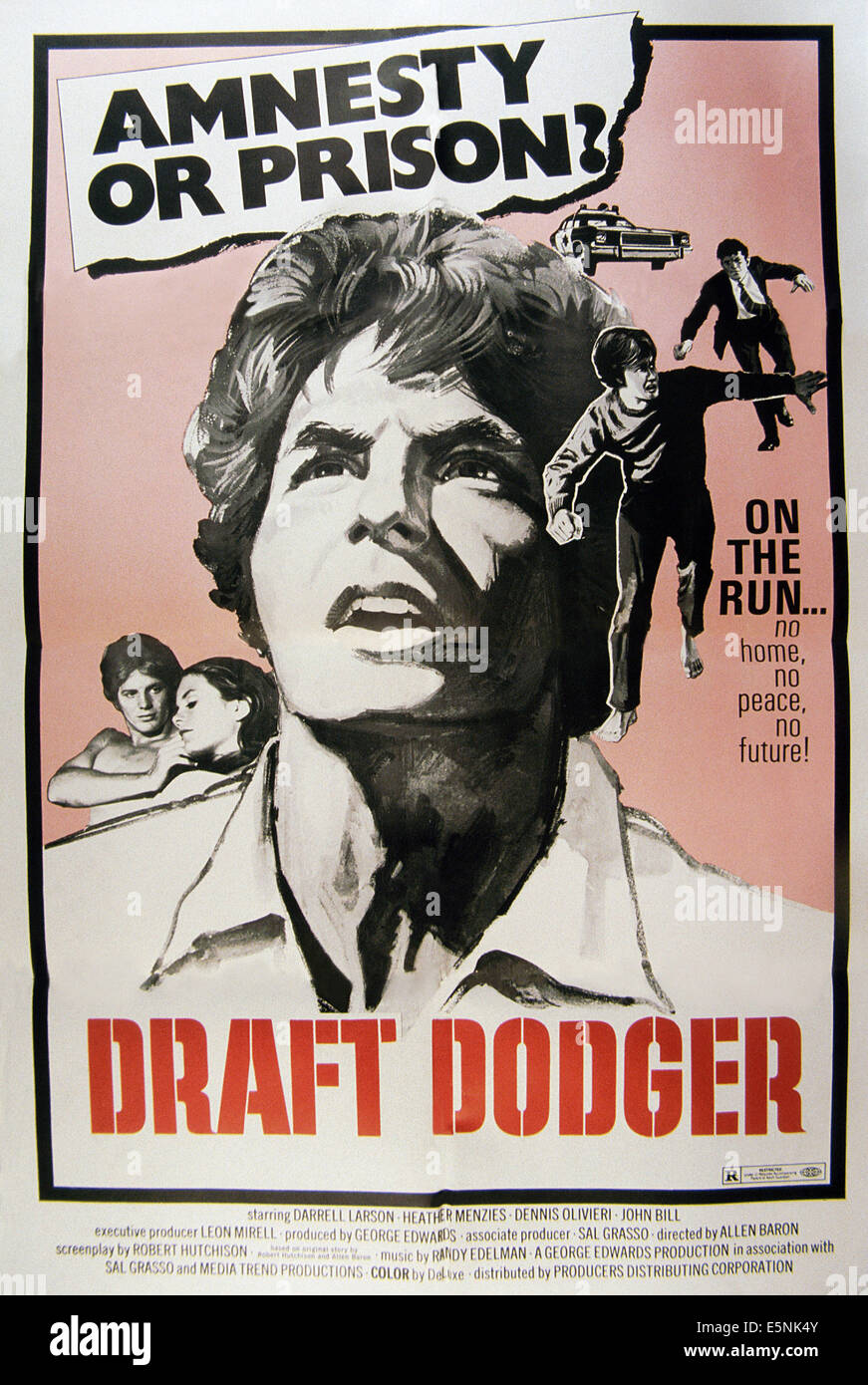 OUTSIDE IN, (aka DRAFT DODGER), Darrell Larson, 1972 Stock Photo Alamy