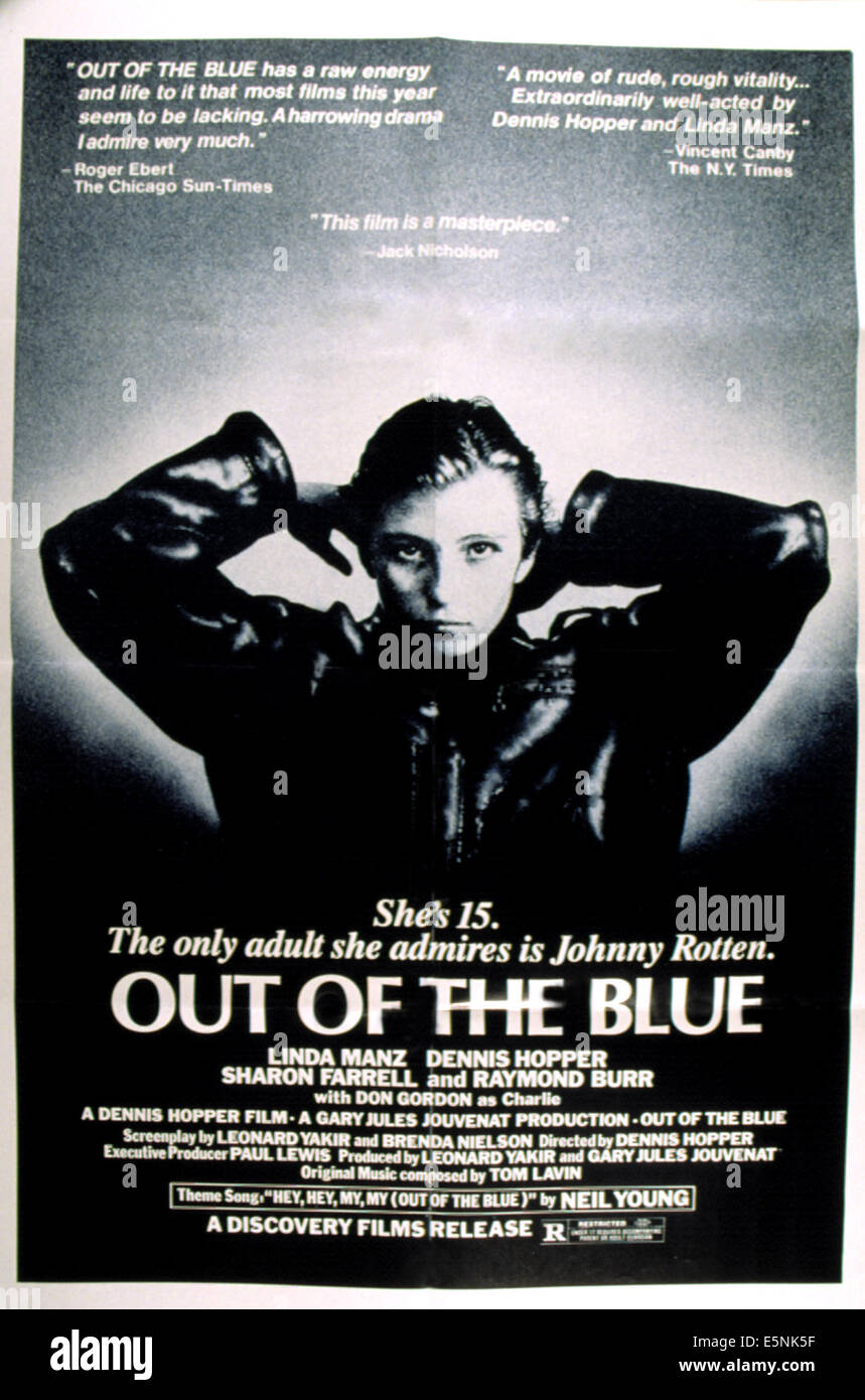 OUT OF THE BLUE, Linda Manz, 1980 Stock Photo