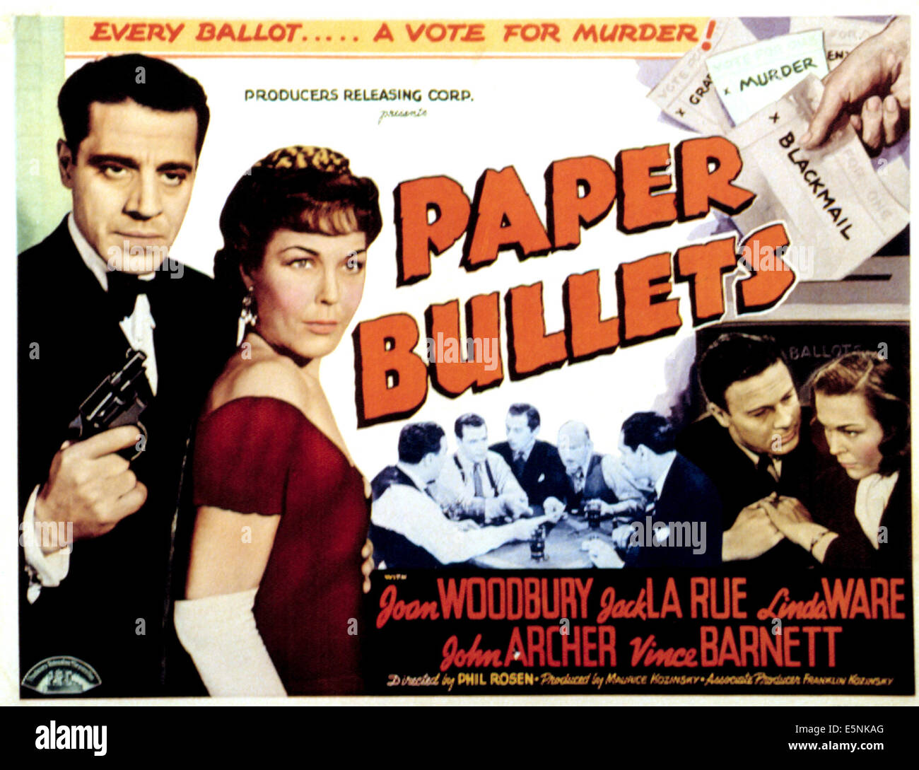 PAPER BULLETS [aka GANGS, INC., CRIME, INC.], Jack LaRue, Joan Woodbury