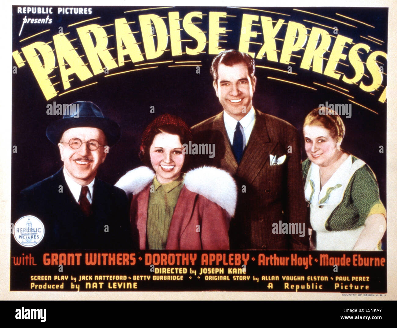 PARADISE EXPRESS, second from left: Dorothy Appleby, second from right
