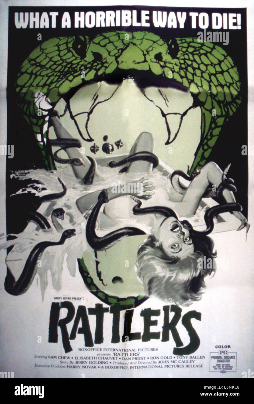 RATTLERS, 1976 Stock Photo