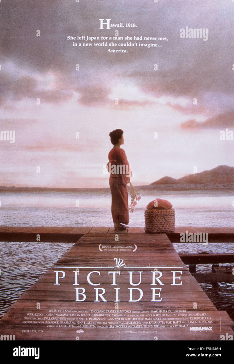 PICTURE BRIDE, US poster, Yuki Kudo, 1994, © Miramax/courtesy Everett Collection Stock Photo