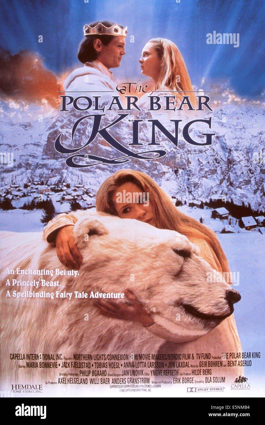 THE POLAR BEAR KING, (aka KVITEBJORN KONG VALEMON), top from left: Jack Fjeldstad, Marie, Bonnevie (and front), 1991, © Stock Photo