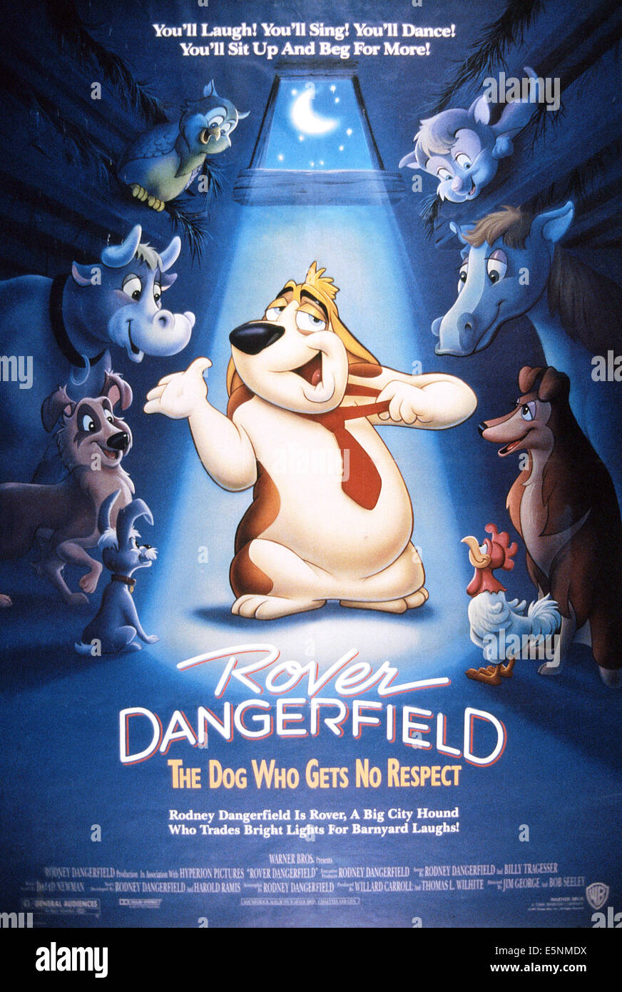 ROVER DANGERFIELD, US poster, Rover Dangerfield, 1991, © Warner Brothers/courtesy Everett Collection Stock Photo