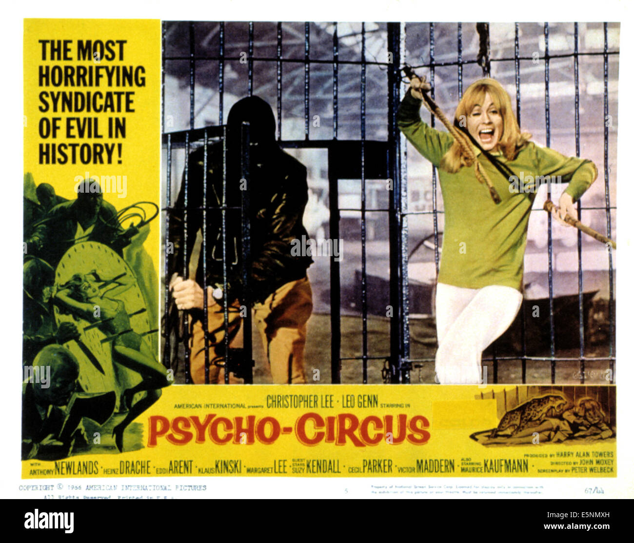 PSYCHO CIRCUS [aka CIRCUS OF FEAR], Suzy Kendall, 1966 Stock Photo